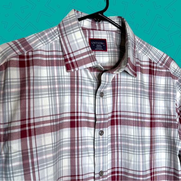 UNTUCKit Other - Untuckit‎ plaid long sleeve button down shirt